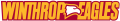 Winthrop Eagles 1995-Pres Wordmark Logo 06 decal sticker
