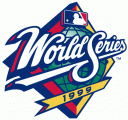 MLB World Series 1999 Logo Sticker Heat Transfer