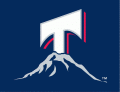 Tacoma Rainiers 2009-2014 Cap Logo 2 Sticker Heat Transfer