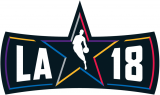 NBA All-Star Game 2017-2018 Wordmark Logo decal sticker