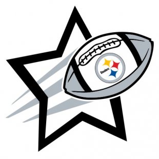 Pittsburgh Steelers Football Goal Star logo decal sticker