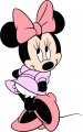 Minnie Mouse Logo 04 Sticker Heat Transfer