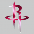 Houston Rockets Stainless steel logo decal sticker