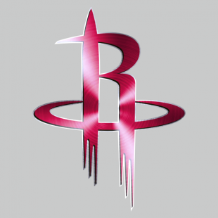 Houston Rockets Stainless steel logo Sticker Heat Transfer