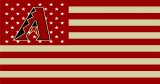 Arizona Diamondbacks Flag001 logo decal sticker