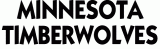 Minnesota Timberwolves 1996-1997 Pres Wordmark Logo decal sticker