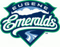 Eugene Emeralds 2010-2012 Primary Logo Sticker Heat Transfer