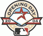 Houston Astros 2004 Special Event Logo decal sticker