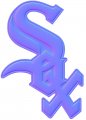 Chicago White Sox Colorful Embossed Logo decal sticker