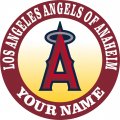 Los Angeles Angels Of Anaheim Customized Logo Sticker Heat Transfer