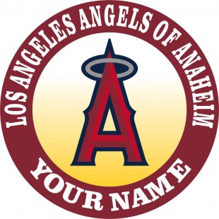 Los Angeles Angels Of Anaheim Customized Logo decal sticker