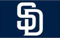 San Diego Padres 2004-2019 Cap Logo decal sticker