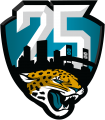 Jacksonville Jaguars 2019 Anniversary Logo Sticker Heat Transfer