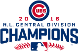 Chicago Cubs 2016 Champion Logo Sticker Heat Transfer