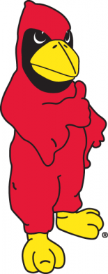 Illinois State Redbirds 1996-Pres Mascot Logo 02 decal sticker