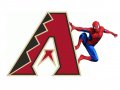 Arizona Diamondbacks Spider Man Logo decal sticker