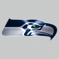 Seattle Seahawks Stainless steel logo Sticker Heat Transfer