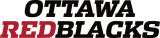 Ottawa RedBlacks 2014-Pres Wordmark Logo decal sticker