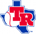 Texas Rangers 1982-1983 Primary Logo Sticker Heat Transfer