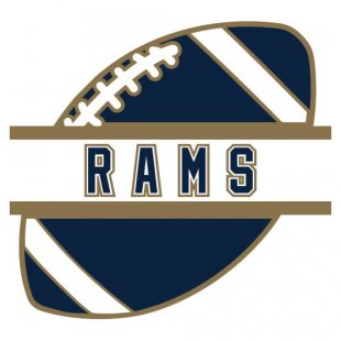 Football Los Angeles Rams Logo decal sticker
