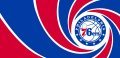 007 Philadelphia 76ers logo decal sticker