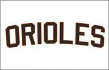 Baltimore Orioles 1963-1965 Jersey Logo decal sticker
