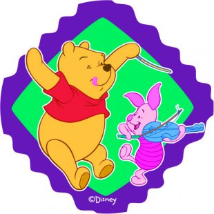 Disney Piglet Logo 13 decal sticker