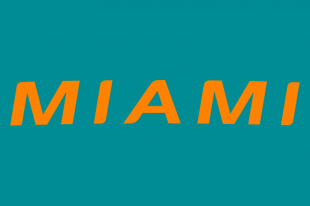 Miami Dolphins 2013-Pres Wordmark Logo 01 decal sticker