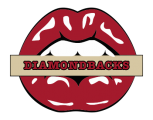 Trizona Diamondbacks Lips Logo Sticker Heat Transfer