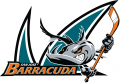 San Jose Barracuda 2015 16-2017 18 Primary Logo decal sticker