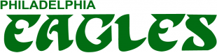 Philadelphia Eagles 1973-1995 Wordmark Logo Sticker Heat Transfer