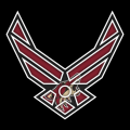 Airforce Arizona Coyotes logo decal sticker