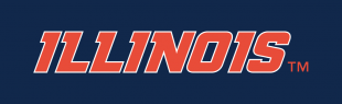 Illinois Fighting Illini 2014-Pres Wordmark Logo 07 decal sticker