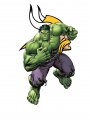 Minnesota Vikings Hulk Logo Sticker Heat Transfer