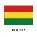Bolivia flag logo Sticker Heat Transfer