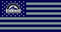Colorado Rockies Flag001 logo decal sticker