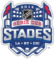 NHL Stadium Series 2013-2014 Alt. Language Logo Sticker Heat Transfer