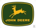 John Deere brand logo 01 Sticker Heat Transfer