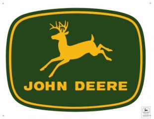 John Deere brand logo 01 decal sticker
