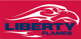 Liberty Flames 2004-2012 Alternate Logo 03 Sticker Heat Transfer