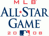 MLB All-Star Game 2008 Wordmark 01 Logo decal sticker