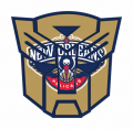 Autobots New Orleans Pelicans logo Sticker Heat Transfer