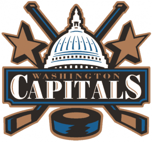 Washington Capitals 2002 03-2006 07 Primary Logo Sticker Heat Transfer