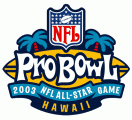 Pro Bowl 2003 Logo Sticker Heat Transfer