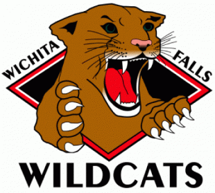 Wichita Falls Wildcats 2004 05-2008 09 Primary Logo Sticker Heat Transfer