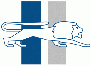 Detroit Lions 1961-1969 Primary Logo Sticker Heat Transfer