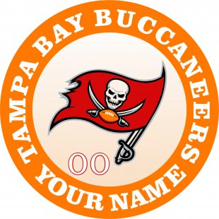 Tampa Bay Buccaneers Customized Logo decal sticker