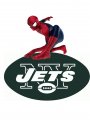 New York Jets Spider Man Logo Sticker Heat Transfer