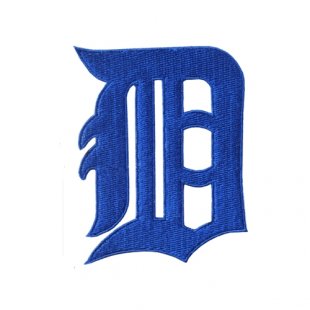 Detroit Tigers Embroidery logo