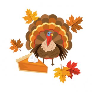 Thanksgiving Day Logo 07 Sticker Heat Transfer